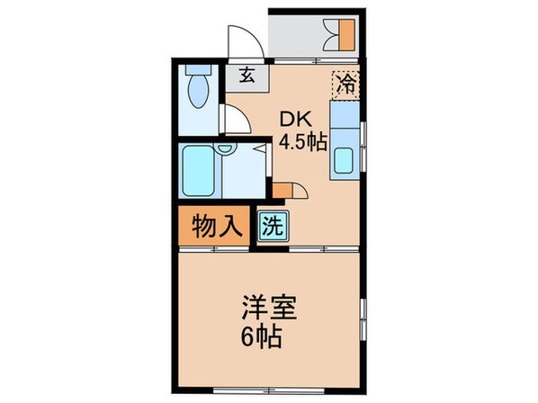 リヴェ－ルの物件間取画像